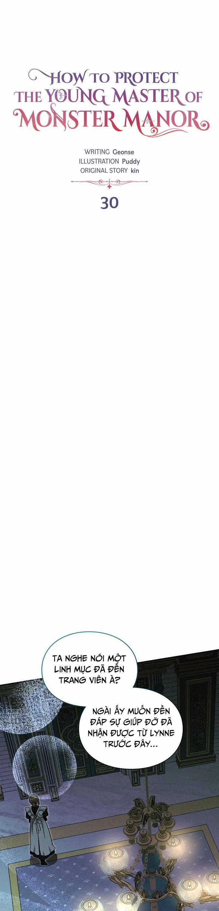 Cách Bảo Vệ Chủ Nhân Của Trang Viên Quái Vật 30 trang 3