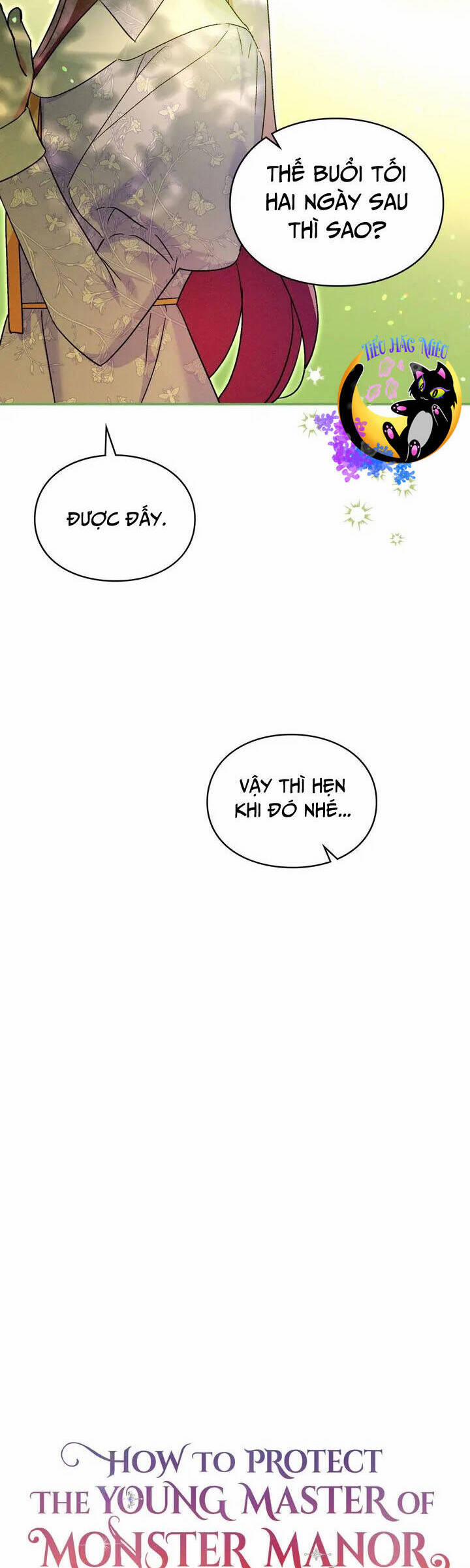 Cách Bảo Vệ Chủ Nhân Của Trang Viên Quái Vật 34 trang 1