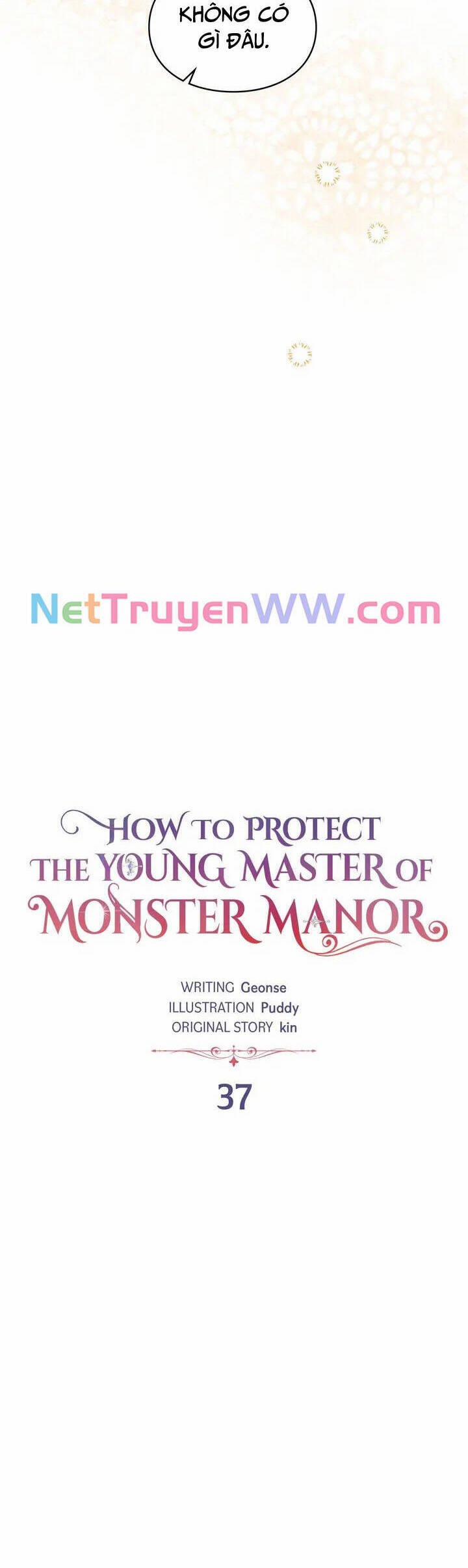 Cách Bảo Vệ Chủ Nhân Của Trang Viên Quái Vật 37 trang 6