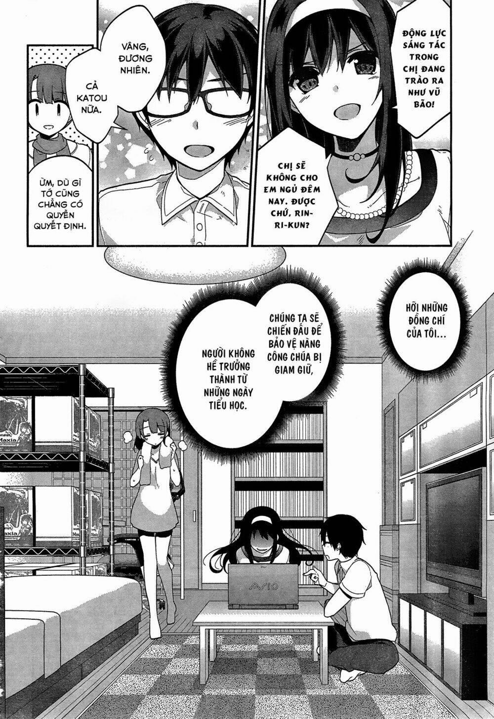 Cách Đào Tạo Một Cô Bạn Gái Nhạt Nhẽo 12 trang 22