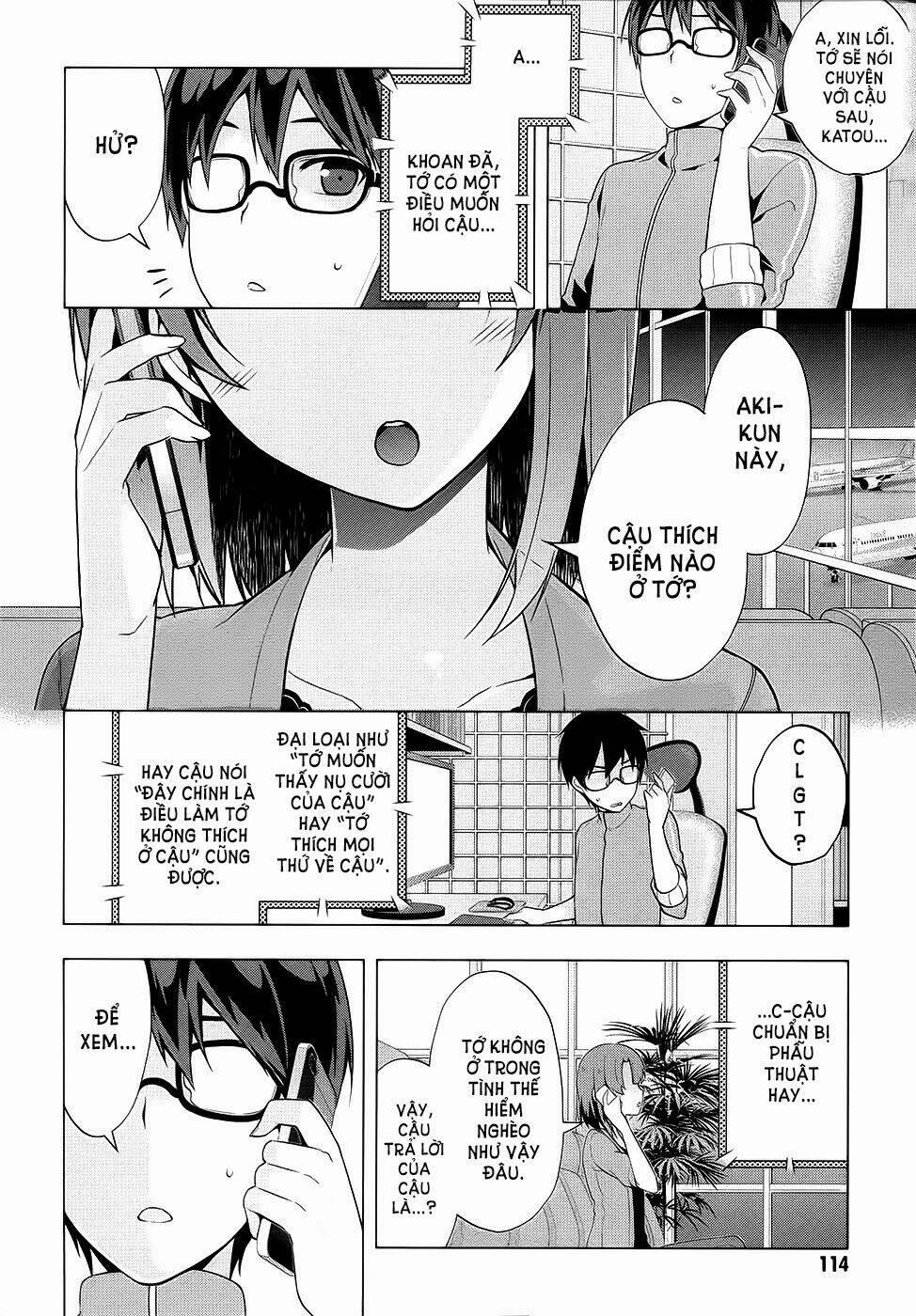 Cách Đào Tạo Một Cô Bạn Gái Nhạt Nhẽo 4 trang 17