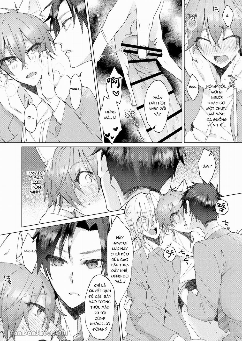 Cách Duy Nhất Để Chữa Bệnh Phát Tình Của Tôi Là Hứng Tinh Từ Hai Thằng Bạn Ư! 1.1 trang 13