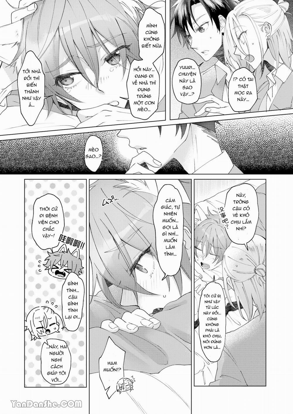 Cách Duy Nhất Để Chữa Bệnh Phát Tình Của Tôi Là Hứng Tinh Từ Hai Thằng Bạn Ư! 1.1 trang 5