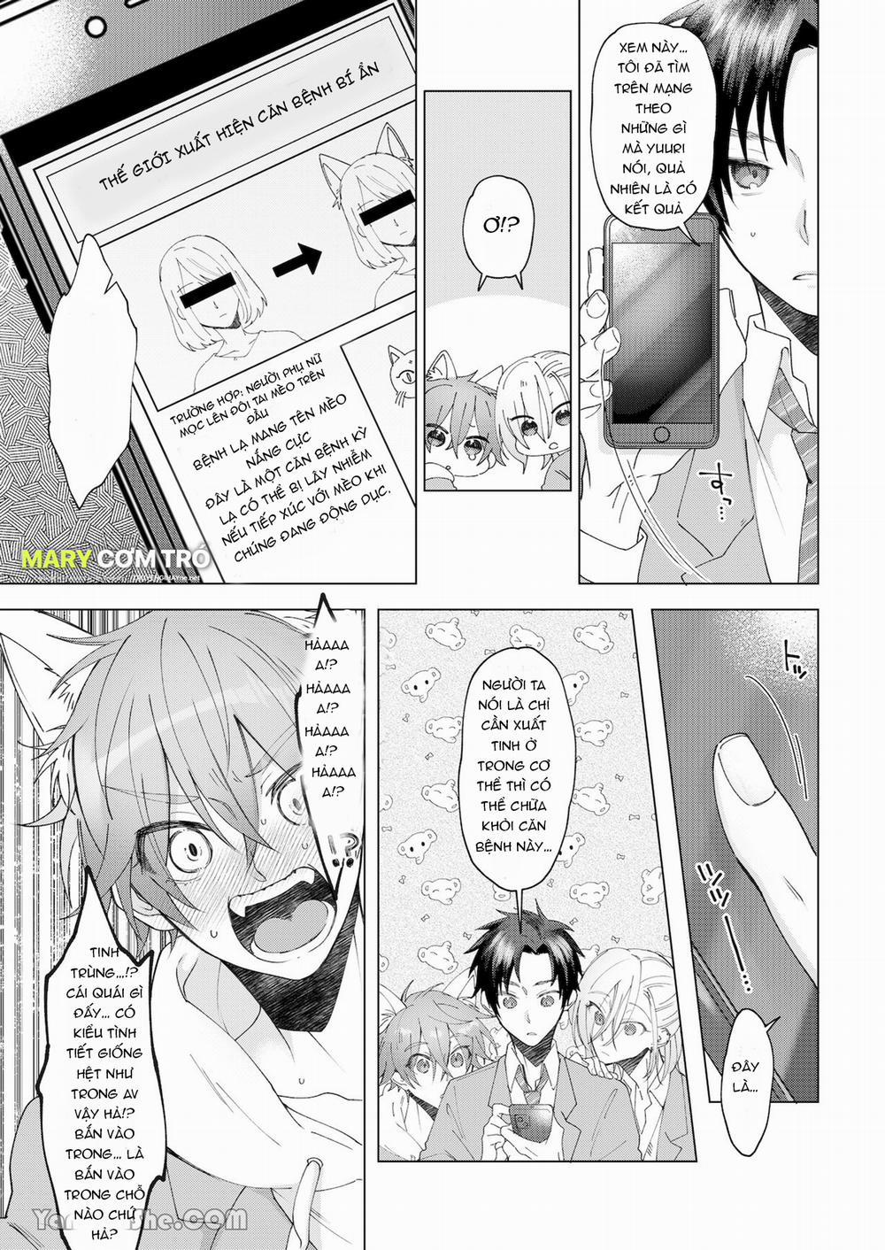 Cách Duy Nhất Để Chữa Bệnh Phát Tình Của Tôi Là Hứng Tinh Từ Hai Thằng Bạn Ư! 1.1 trang 6