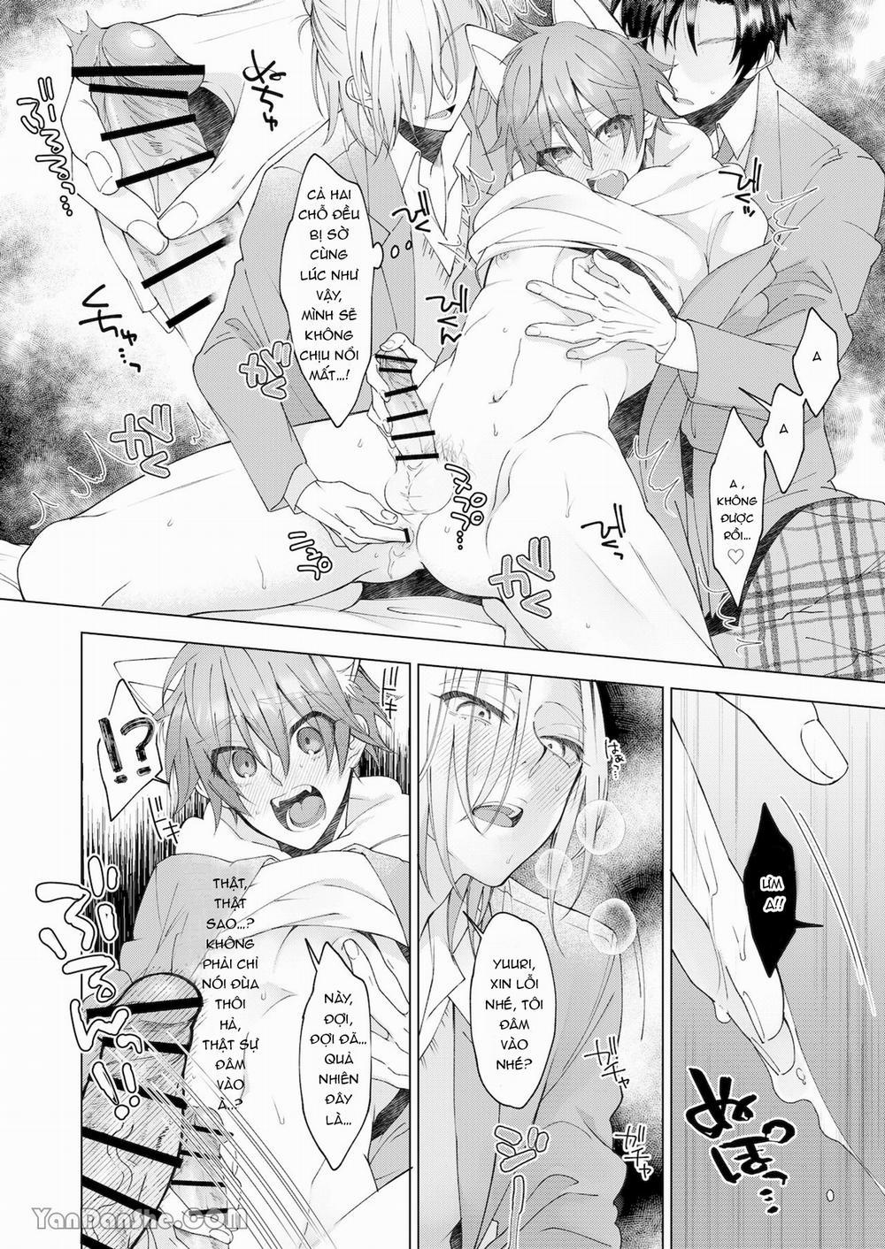 Cách Duy Nhất Để Chữa Bệnh Phát Tình Của Tôi Là Hứng Tinh Từ Hai Thằng Bạn Ư! 1.2 trang 2