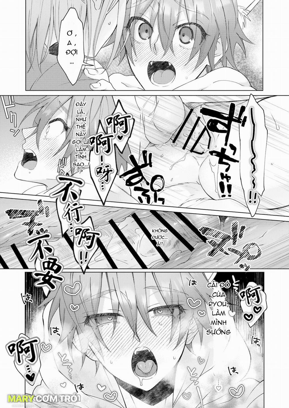 Cách Duy Nhất Để Chữa Bệnh Phát Tình Của Tôi Là Hứng Tinh Từ Hai Thằng Bạn Ư! 1.2 trang 5