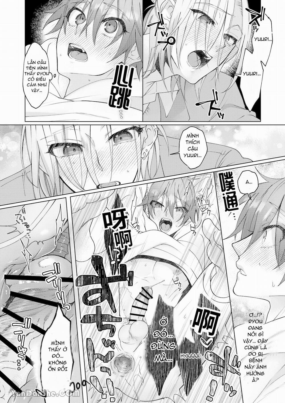 Cách Duy Nhất Để Chữa Bệnh Phát Tình Của Tôi Là Hứng Tinh Từ Hai Thằng Bạn Ư! 1.2 trang 6