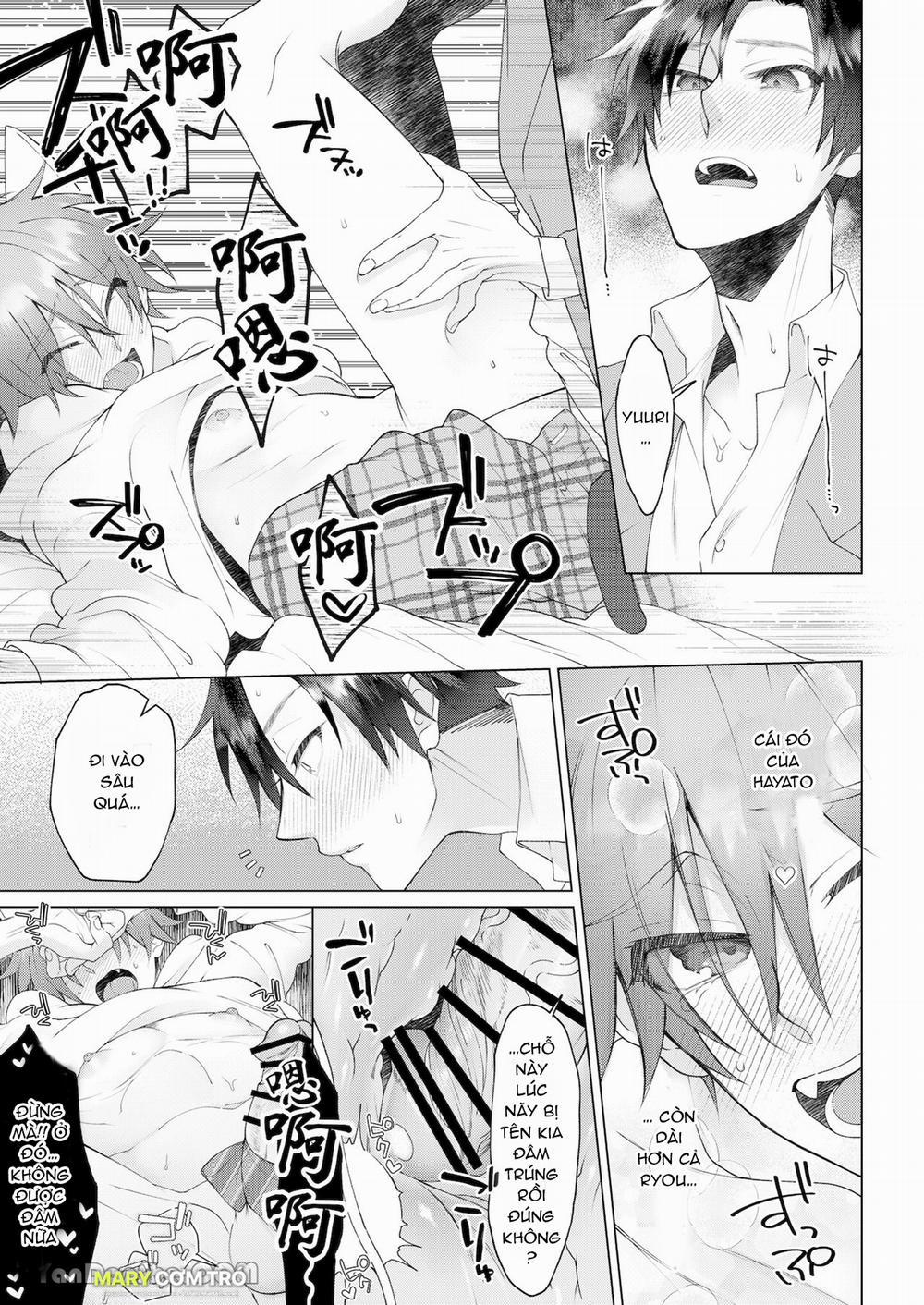 Cách Duy Nhất Để Chữa Bệnh Phát Tình Của Tôi Là Hứng Tinh Từ Hai Thằng Bạn Ư! 2.1 trang 2