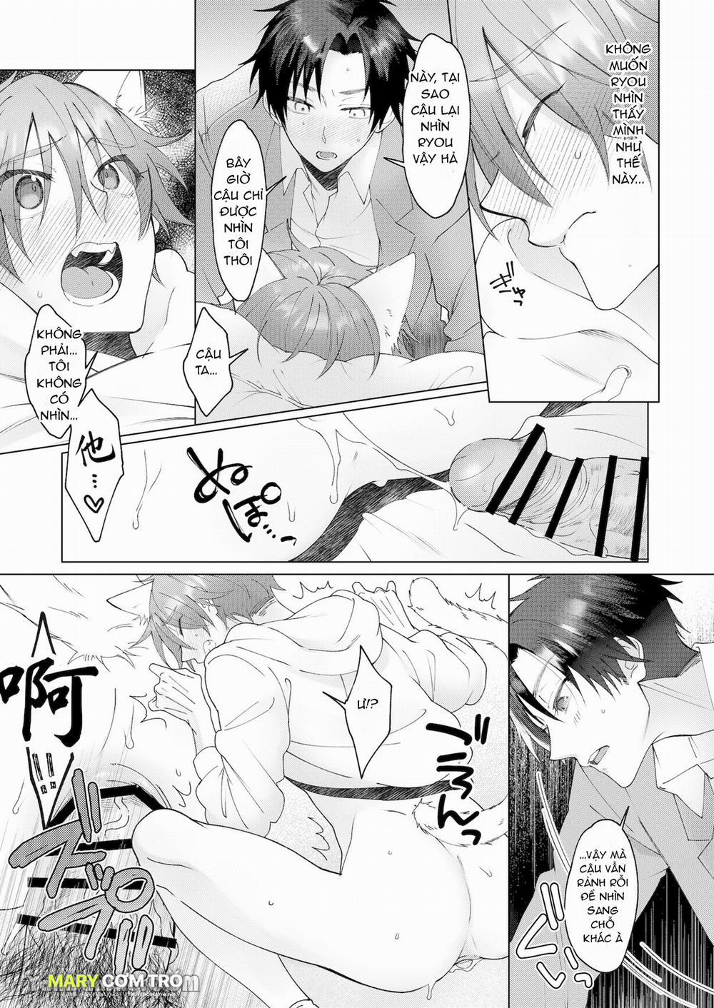 Cách Duy Nhất Để Chữa Bệnh Phát Tình Của Tôi Là Hứng Tinh Từ Hai Thằng Bạn Ư! 2.1 trang 4