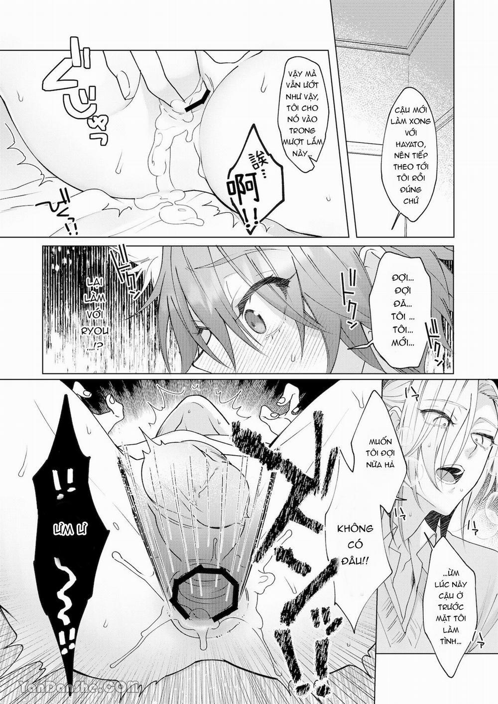 Cách Duy Nhất Để Chữa Bệnh Phát Tình Của Tôi Là Hứng Tinh Từ Hai Thằng Bạn Ư! 2.2 trang 0