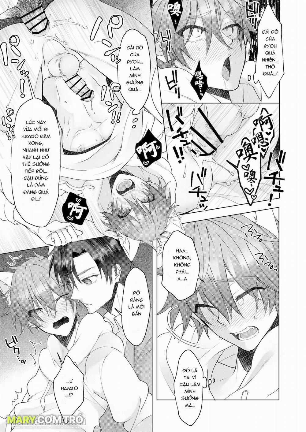 Cách Duy Nhất Để Chữa Bệnh Phát Tình Của Tôi Là Hứng Tinh Từ Hai Thằng Bạn Ư! 2.2 trang 1