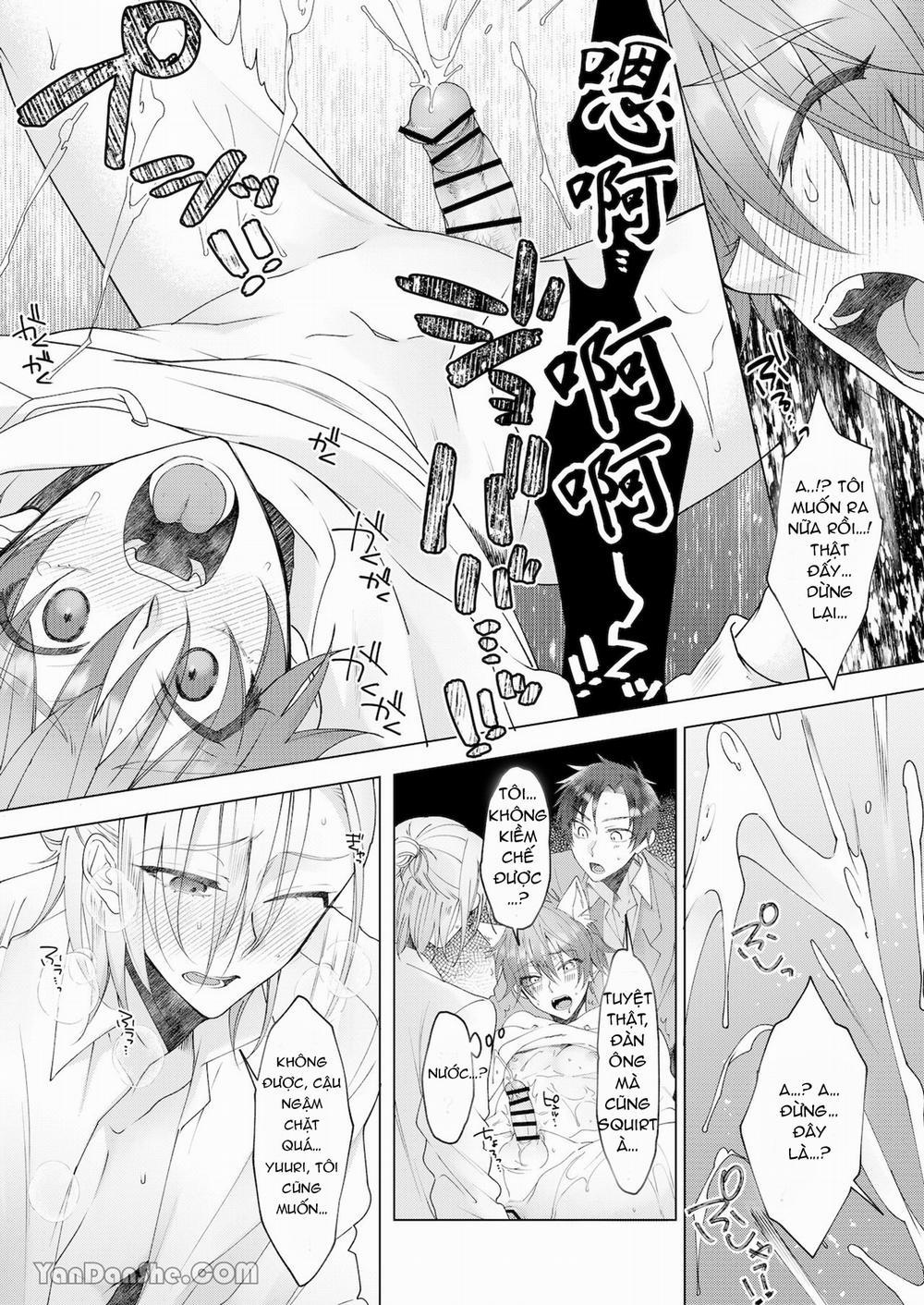 Cách Duy Nhất Để Chữa Bệnh Phát Tình Của Tôi Là Hứng Tinh Từ Hai Thằng Bạn Ư! 2.2 trang 6