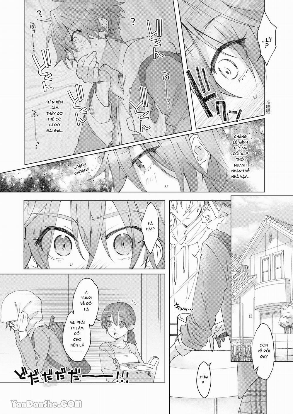 Cách Duy Nhất Để Chữa Bệnh Phát Tình Của Tôi Là Hứng Tinh Từ Hai Thằng Bạn Ư! 3 trang 1