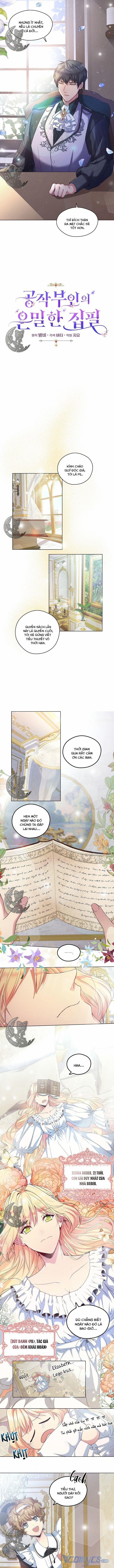 Cách Viết Lách Bí Ẩn Của Nữ Công Tước 1.5 trang 2