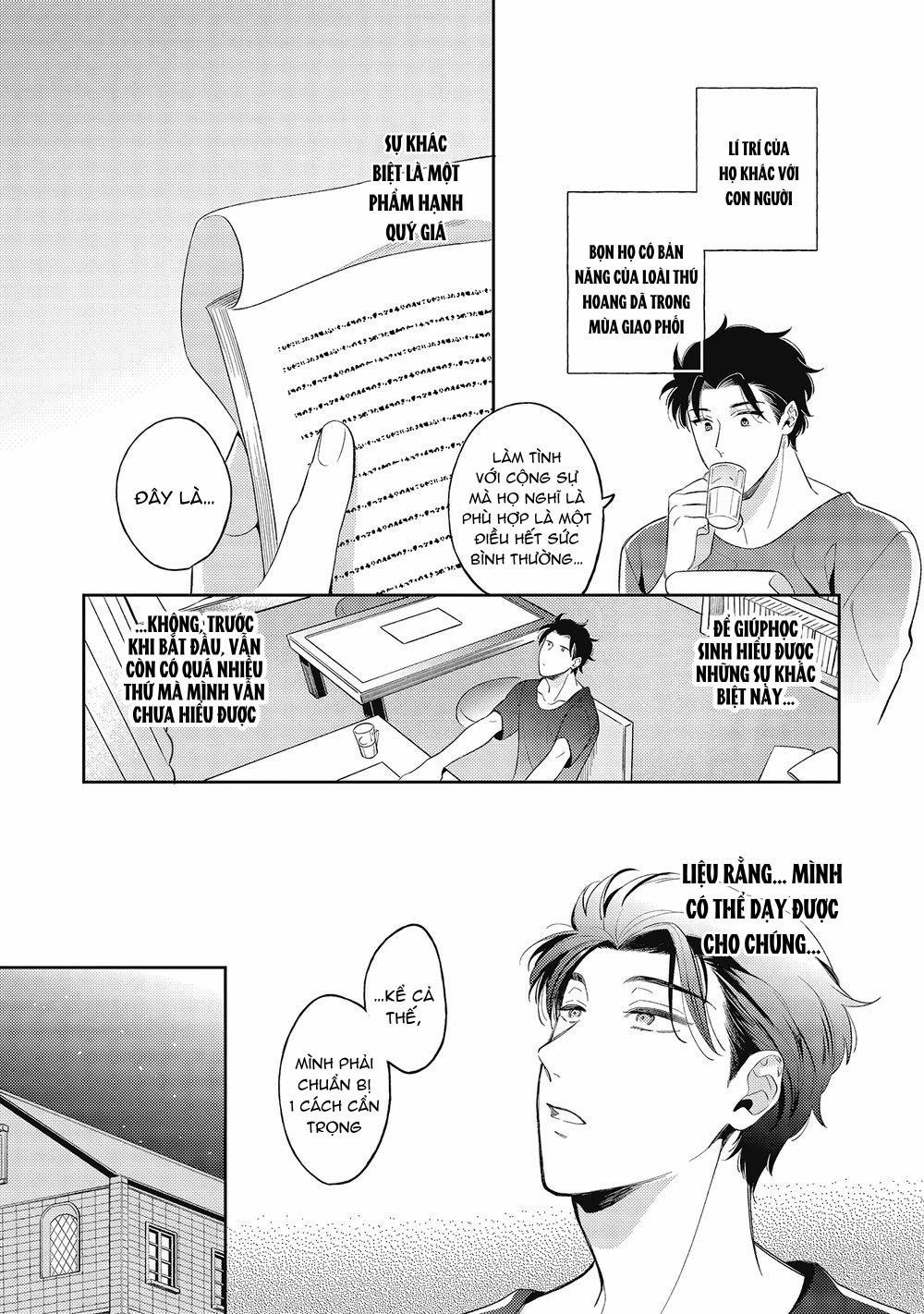 Cách yêu một nhân thú gắt gỏng 1 trang 19