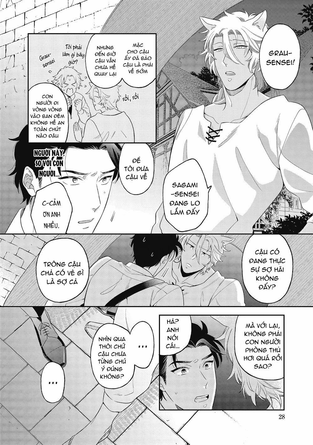 Cách yêu một nhân thú gắt gỏng 1 trang 28