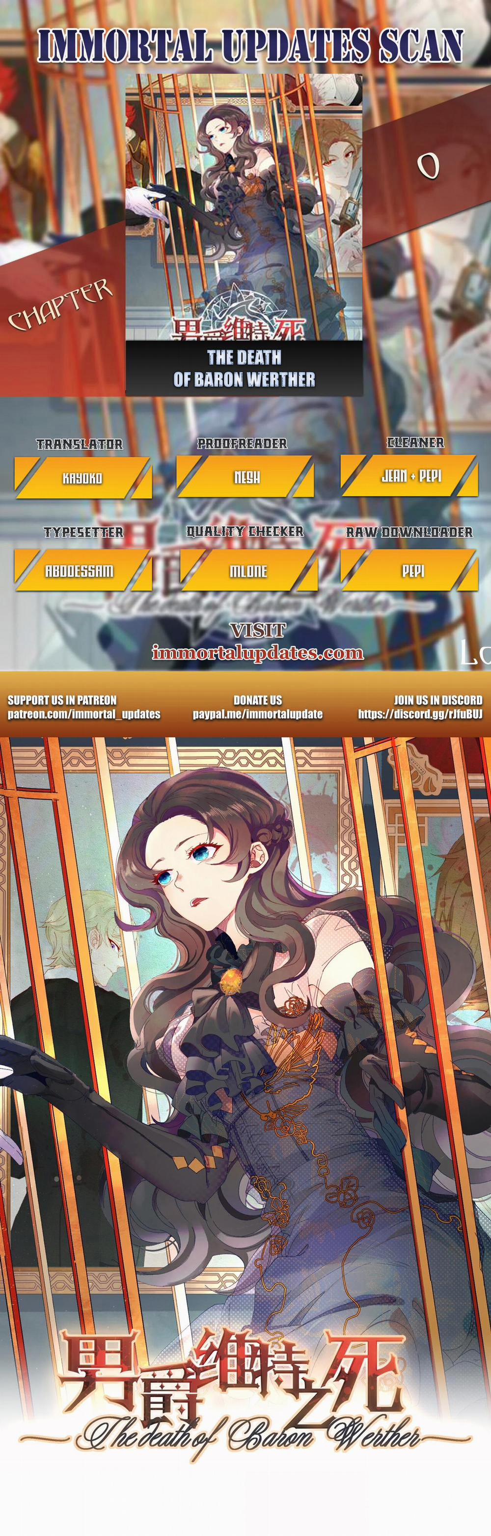 Cái Chết Của Nam Tước Wether 0 trang 1