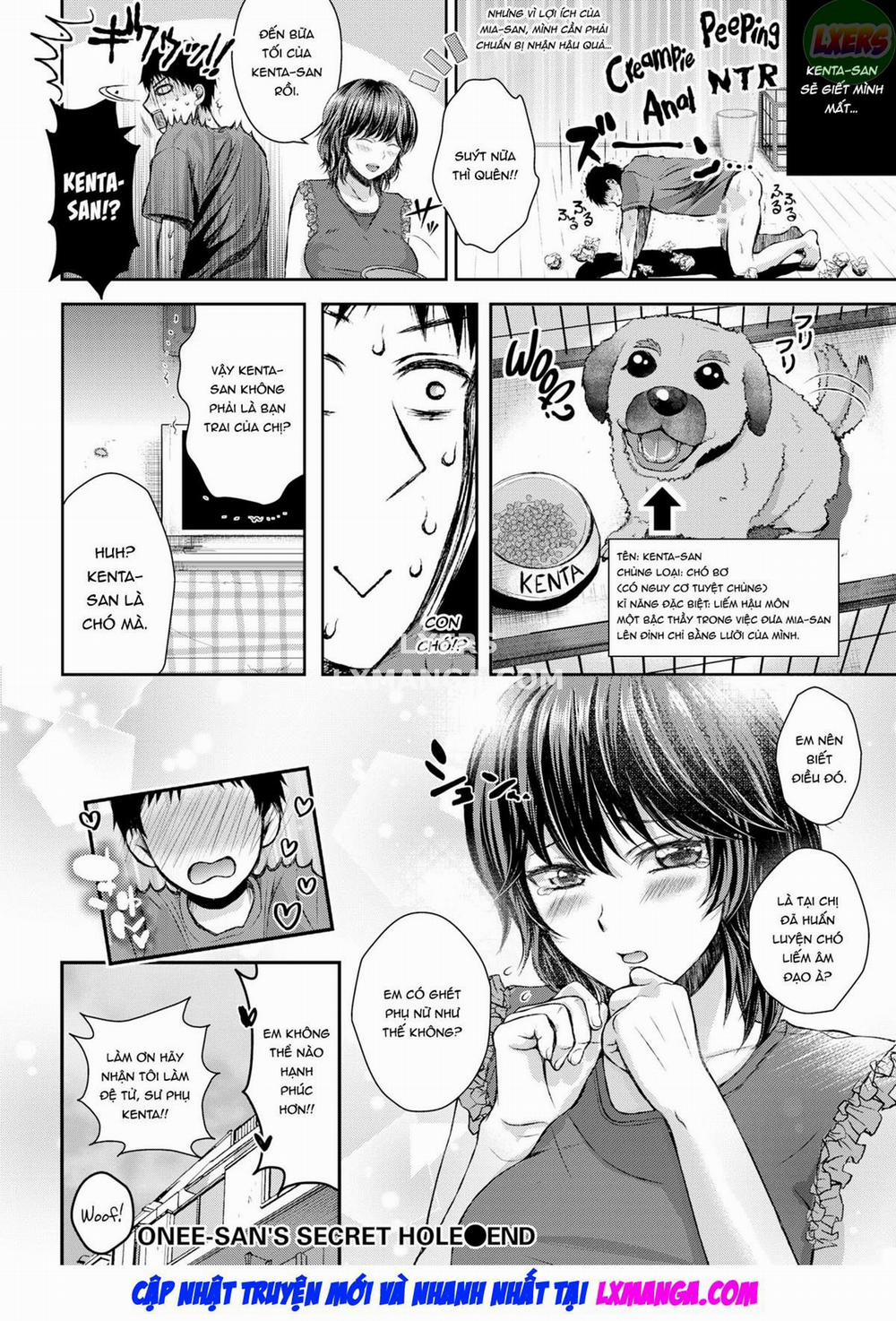 Cái lỗ bí mật của Onee-san Oneshot trang 20