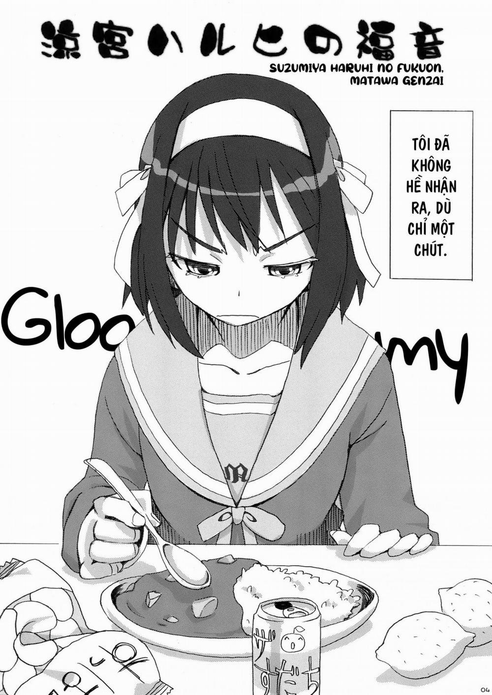 Cái thai của Suzumiya Haruhi Oneshot trang 3