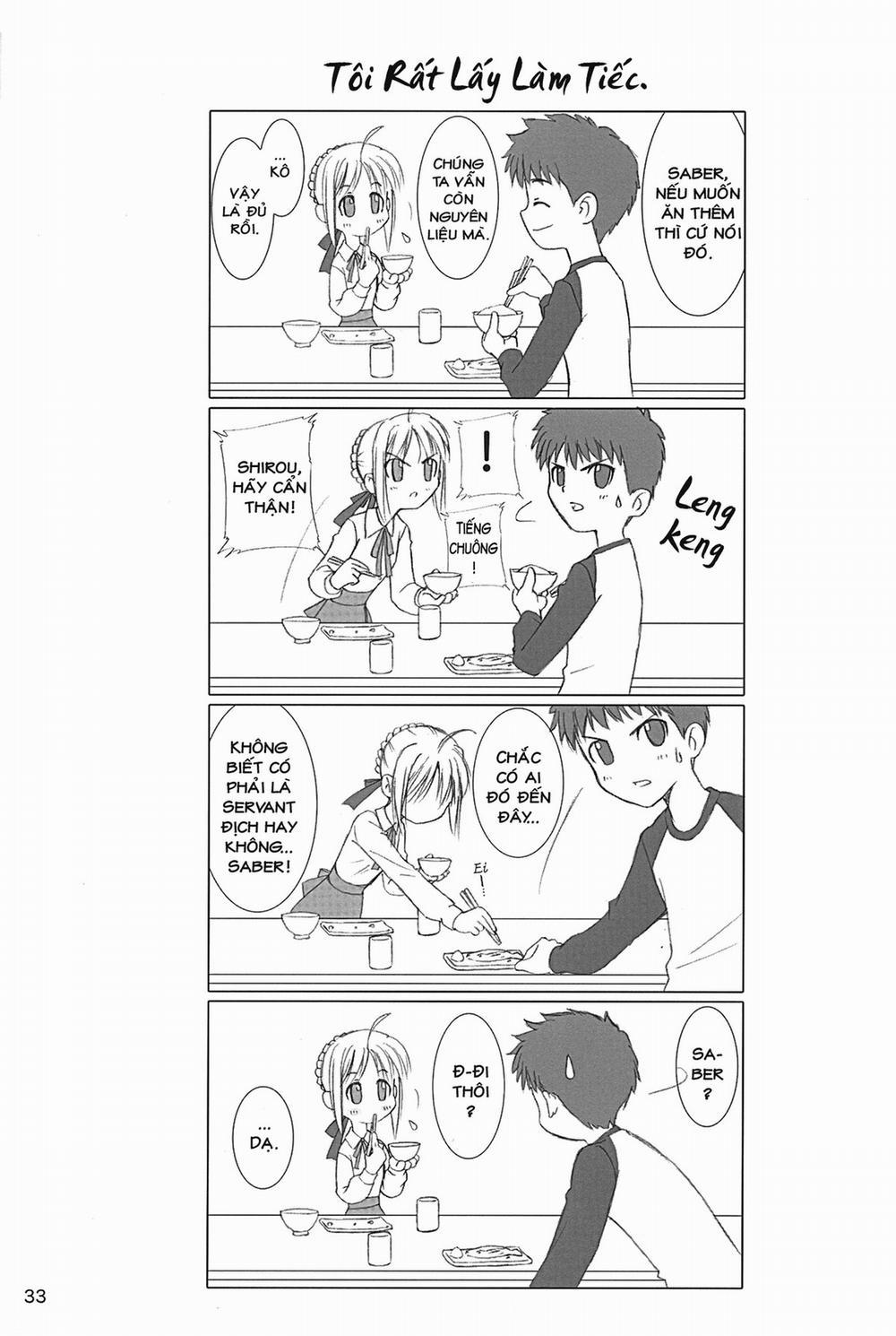 Caladbolg, Mơ Thêm Chút Nữa (Fate/stay night) 0 Comic trang 19