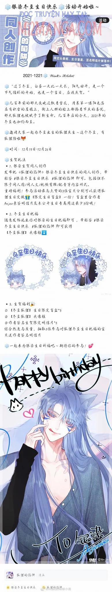 Cạm Bẫy Của Hồ Ly 0.0 0.0 Chúc mừng sinh nhật Ngân Nhiễm trang 1