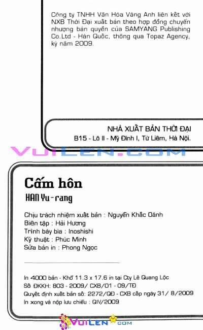 Cấm Hôn 25 trang 2