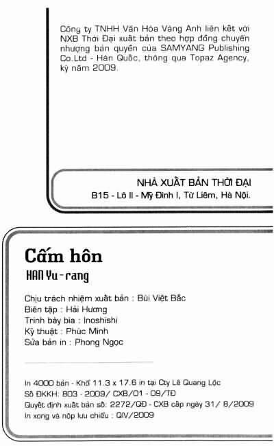 Cấm Hôn 49 trang 2