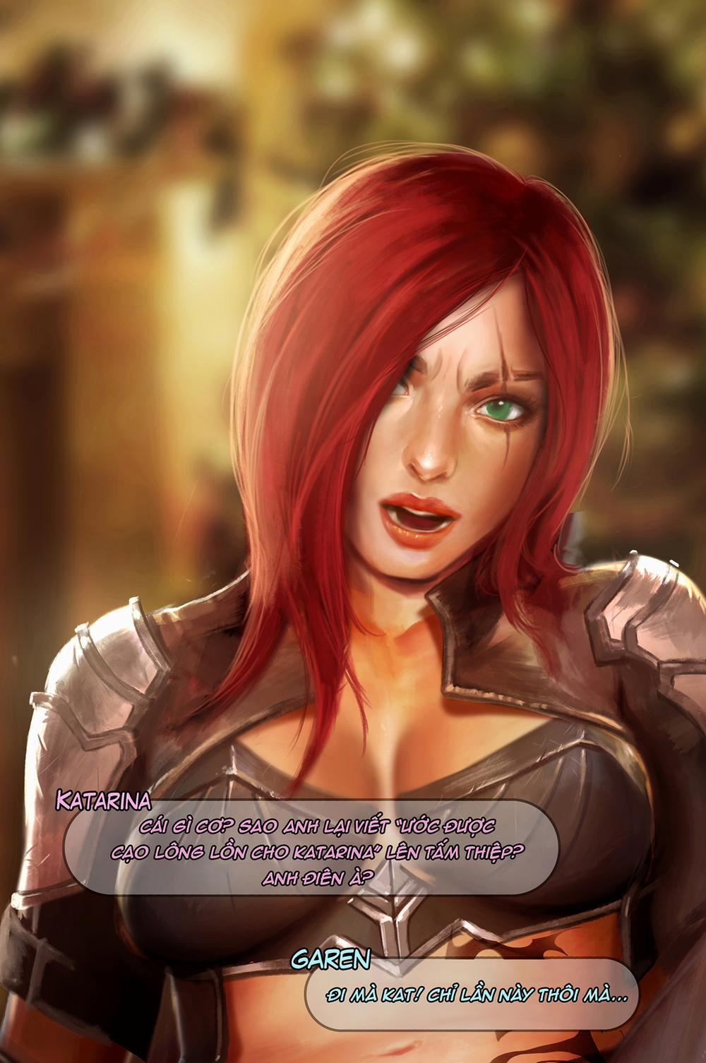 Cạo Lông Cho Katarina Oneshot trang 1