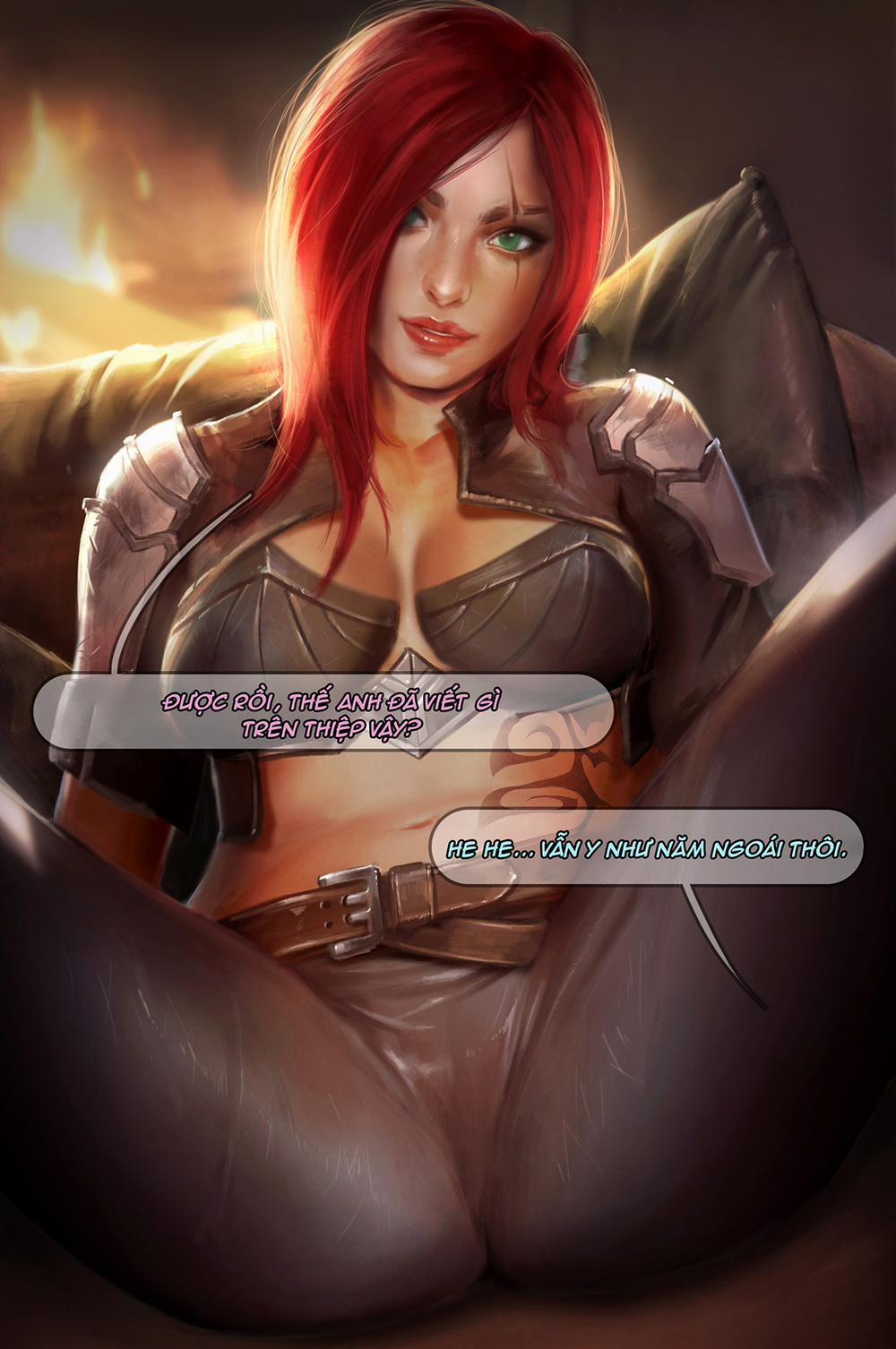Cạo Lông Cho Katarina Oneshot trang 5