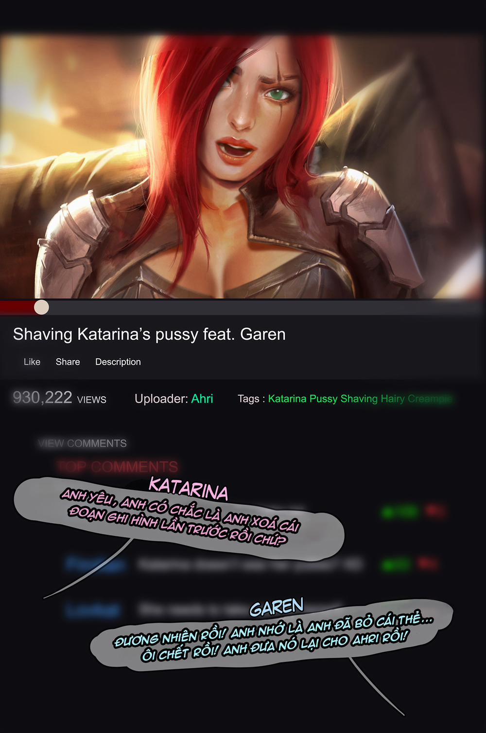 Cạo Lông Cho Katarina Oneshot trang 78