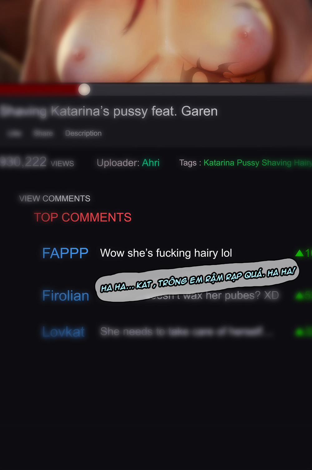 Cạo Lông Cho Katarina Oneshot trang 80