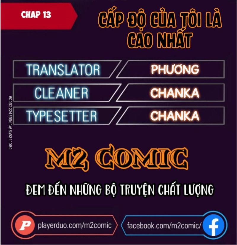 Cấp Độ Của Tôi Là Cao Nhất 13 trang 1