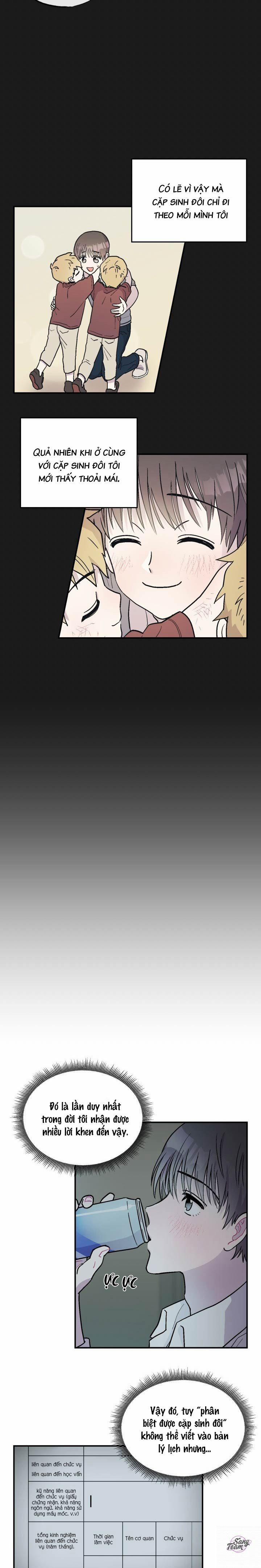 Cặp Song Sinh Và Tôi 1 trang 9