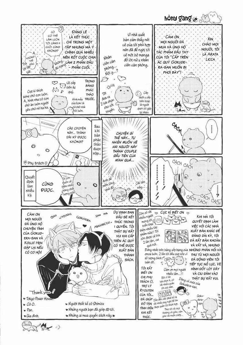 Cấp Trên Ác Quỷ Gokudera Của Tôi Muốn Bị Phơi Bày 8.5 trang 8