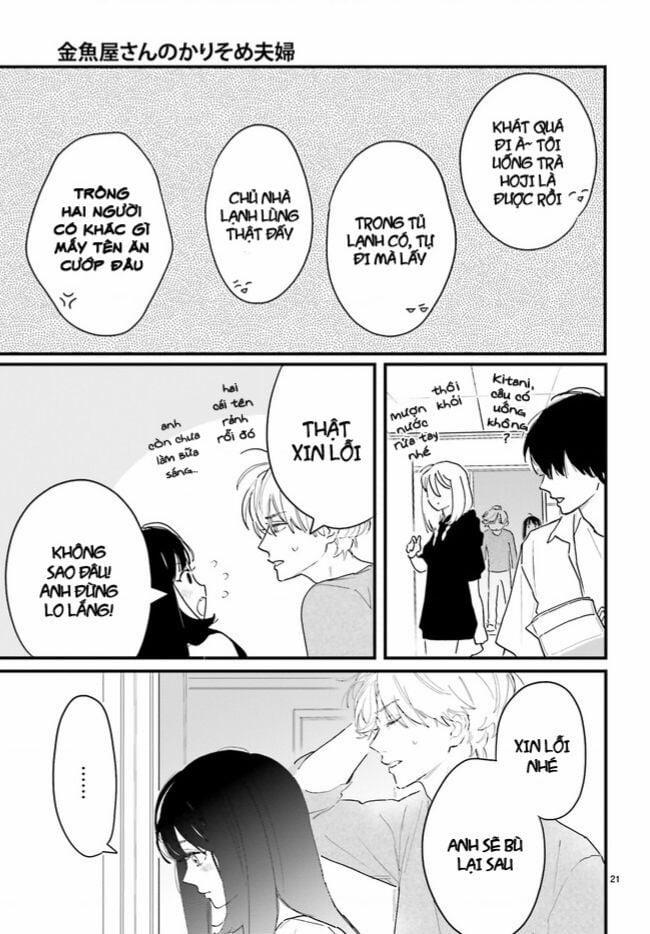 Cặp Vợ Chồng Hờ Ở Tiệm Cá Vàng 4 trang 22