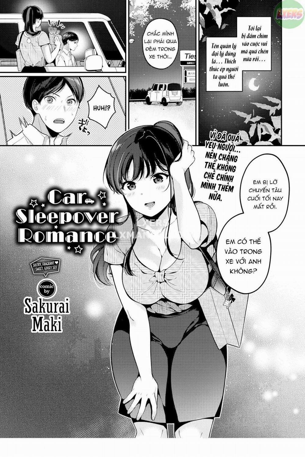 Car Sleepover Romance Oneshot trang 3