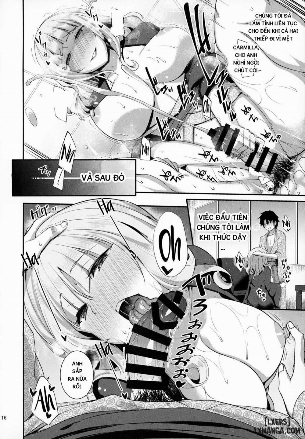 Carmilla-san to Onsen Ryokan de Shita Koto no Zenbu Oneshot trang 14