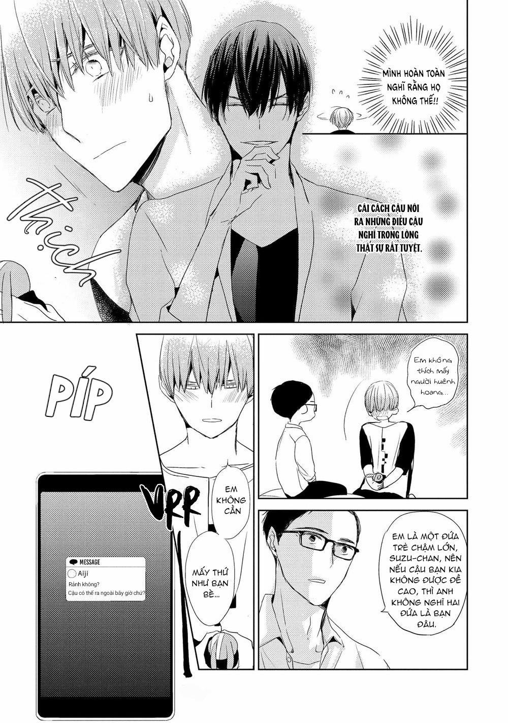 Cậu bạn trai tính cách kì quái của Suzu-kun 2 trang 18