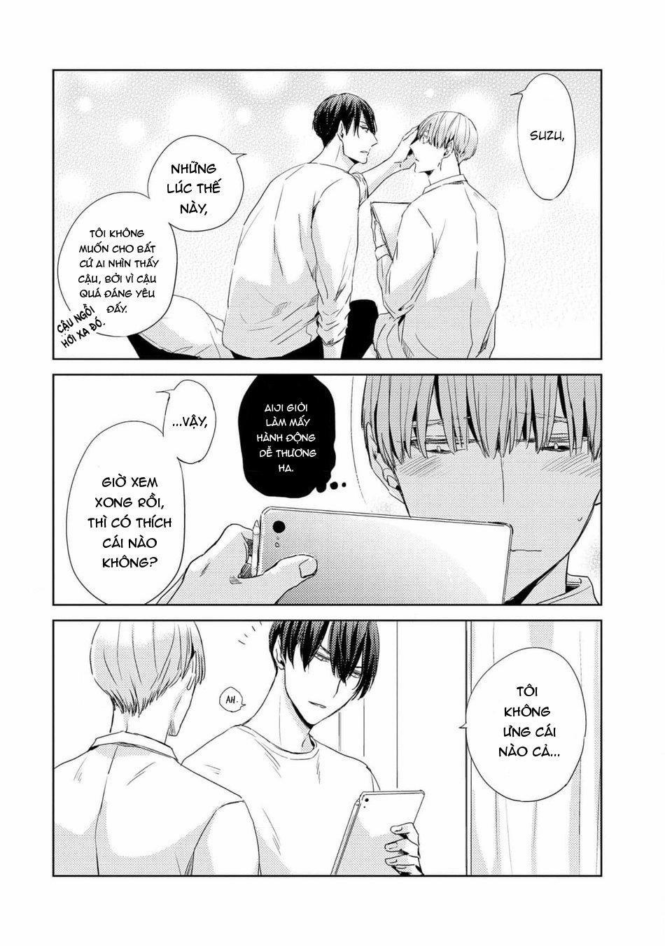 Cậu bạn trai tính cách kì quái của Suzu-kun 6 trang 15