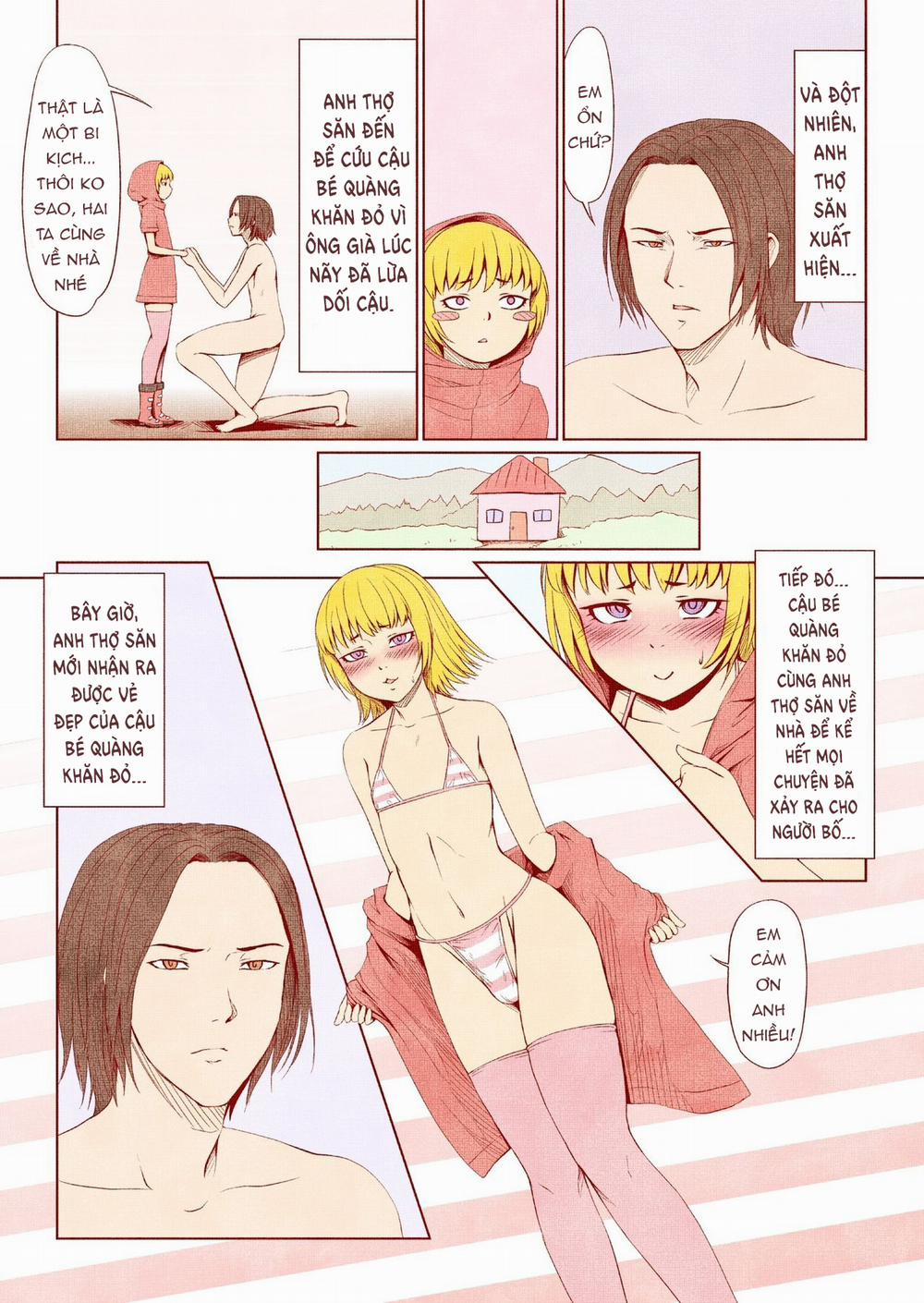 Cậu bé quàng khăn đỏ Oneshot trang 12