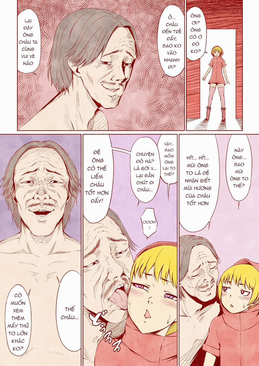 Cậu bé quàng khăn đỏ Oneshot trang 3