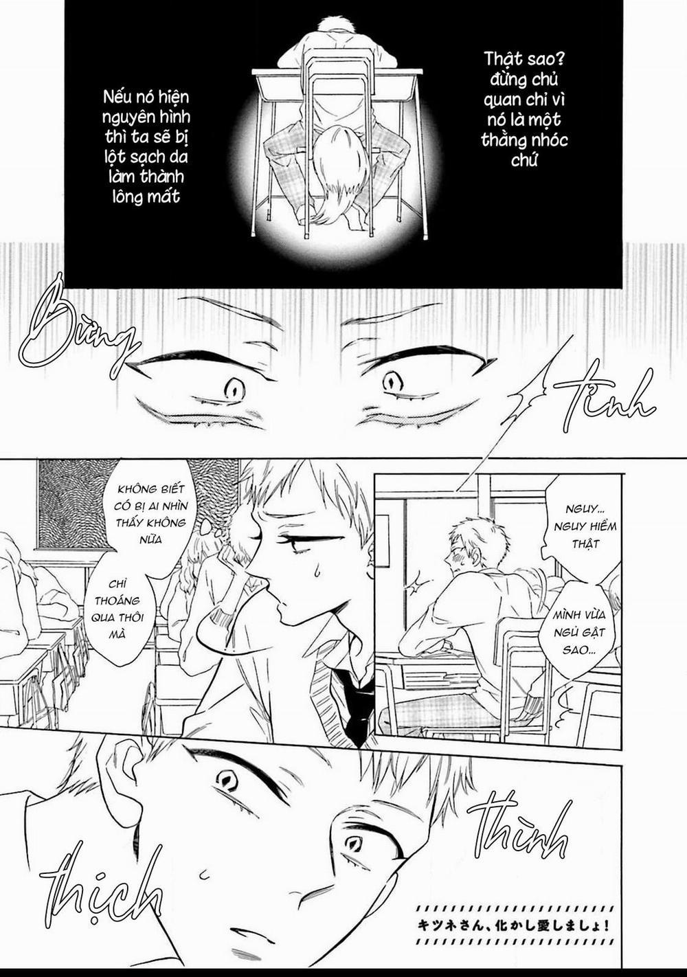 Cậu Cáo À, Đừng Quyến Rũ Tôi Nữa 1 trang 4