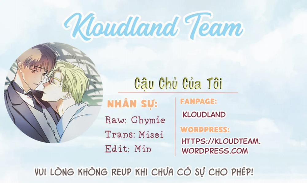 Cậu Chủ Của Tôi 9 trang 1