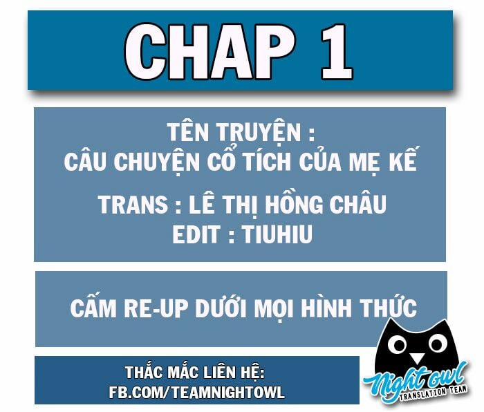 Câu Chuyện Cổ Tích Của Mẹ Kế 1 trang 1
