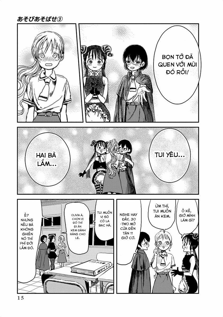 Câu Chuyện Cuộc Sống Học Đường Của 3 Cô Gái 0 Cô bạn đáng sợ trang 14