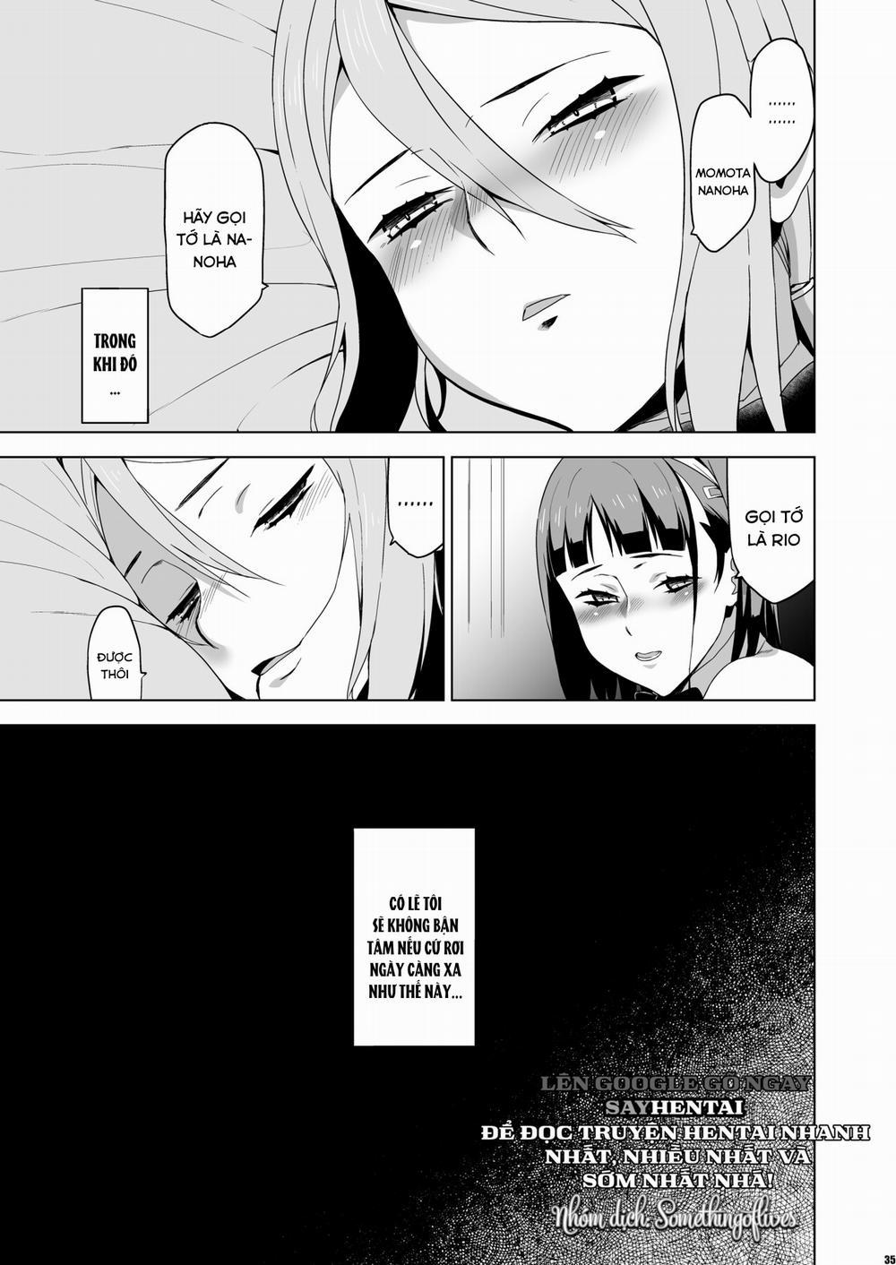 Câu chuyện hứng tình - Momota Nanoha Vol.2 2-End trang 14