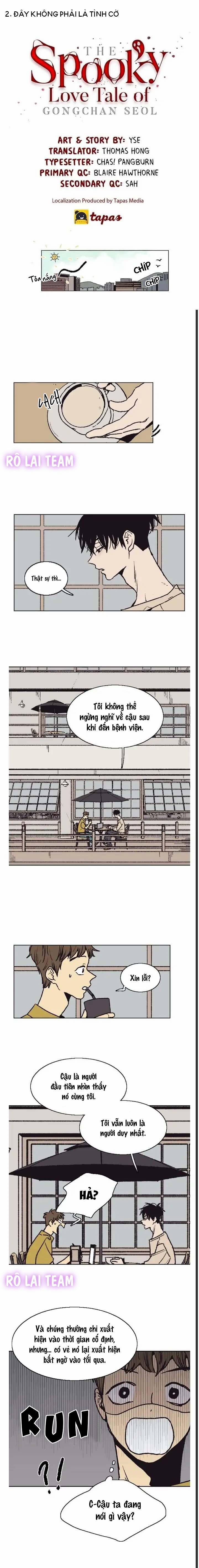 Câu chuyện tình yêu ma quái của Gongchan Seol 2 trang 0