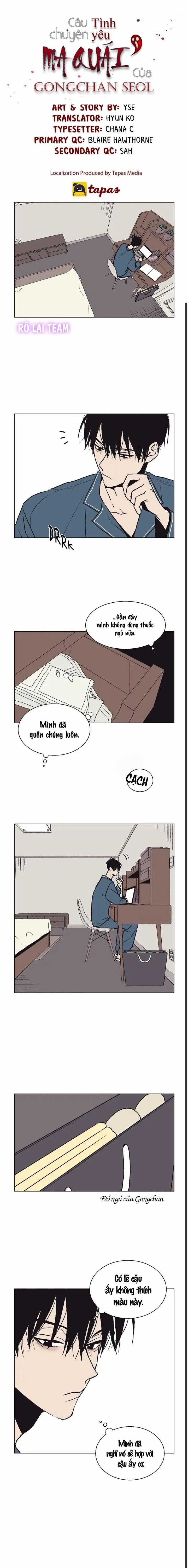 Câu chuyện tình yêu ma quái của Gongchan Seol 20 trang 0