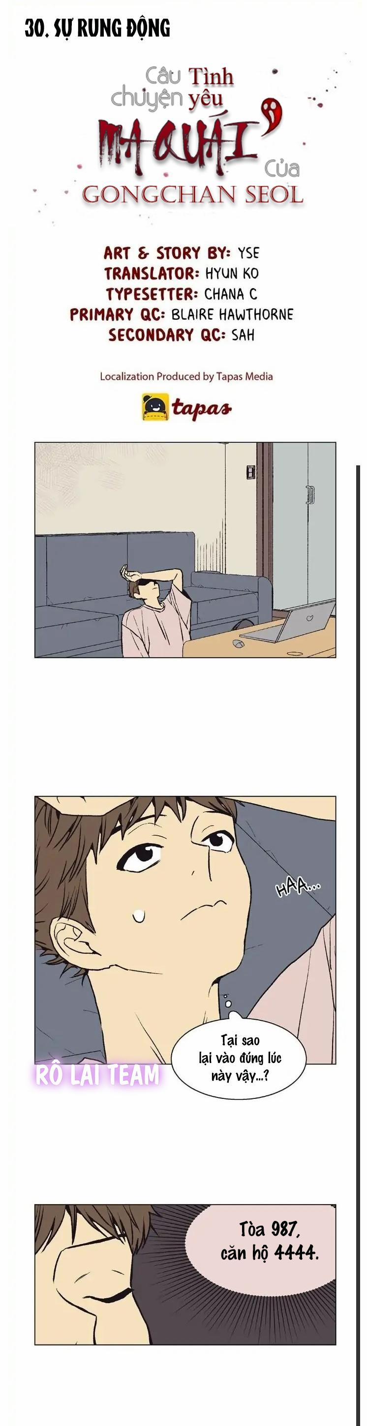 Câu chuyện tình yêu ma quái của Gongchan Seol 30 trang 0