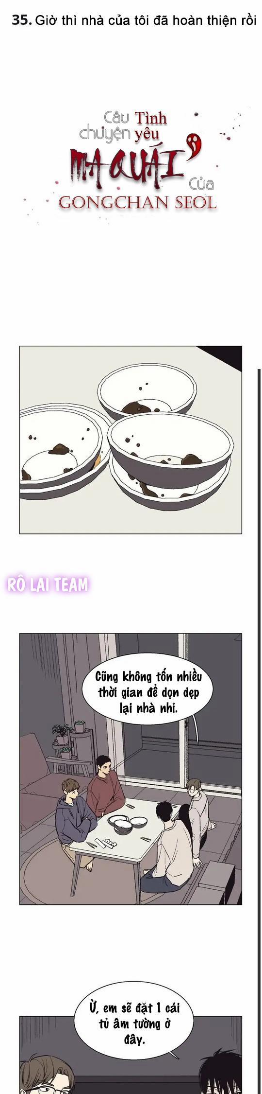 Câu chuyện tình yêu ma quái của Gongchan Seol 35 trang 0